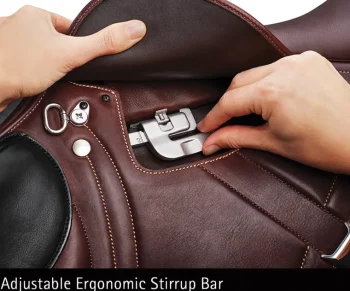 Fashion SADDLERY BRANDS INTL Bates Advanta Monoflap Eventing Saddle