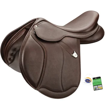 Hot SADDLERY BRANDS INTL Bates Caprilli Close Contact+ Forward Flap With Luxe Leather Saddle Brown
