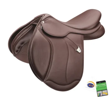 Fashion SADDLERY BRANDS INTL Bates Caprilli Close Contact+ Saddle With Extended Flap And Luxe Leather Brown