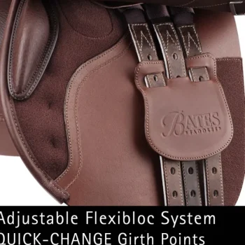 Best SADDLERY BRANDS INTL Bates Caprilli Close Contact+ Saddle In Luxe Leather With CAIR® Classic Brown