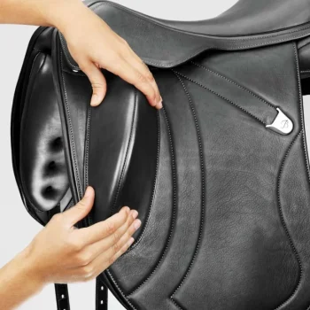 New SADDLERY BRANDS INTL Bates Innova Mono+ Dressage Saddle Black