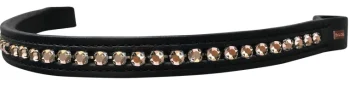 Hot BON-VIVANT EQUSTRN Beasties™ Brillance Crystal Straight Browband
