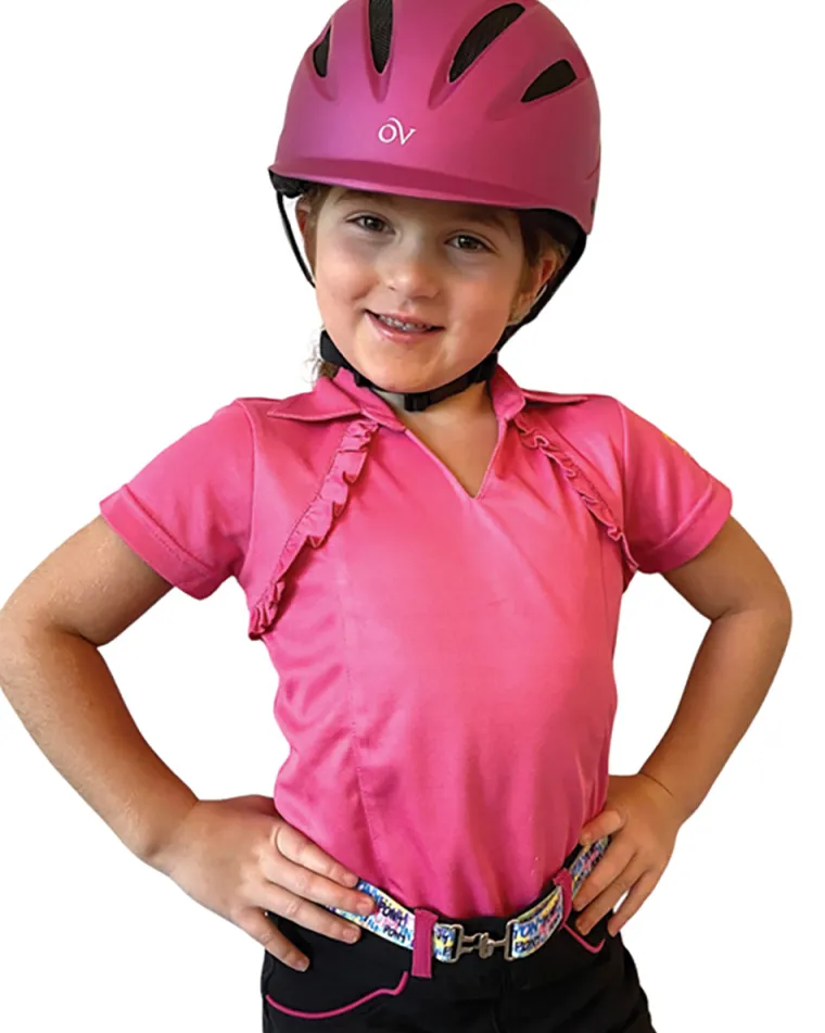 belle-bow-childrens-ruffle-sh-geaMFjlm-0.webp Fashion BELLE AND BOW EQSTRN Belle & Bow Children’s Ruffle Short Sleeve Polo Shirt Pink