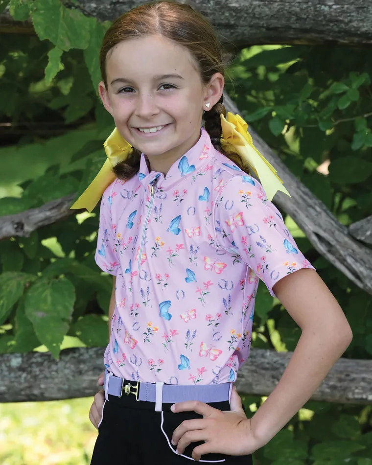belle-bow-equestrian-children-ILEPzwzn-0.webp Discount BELLE AND BOW EQSTRN Belle & Bow Equestrian Children’s Short Sleeve Sun Shirt