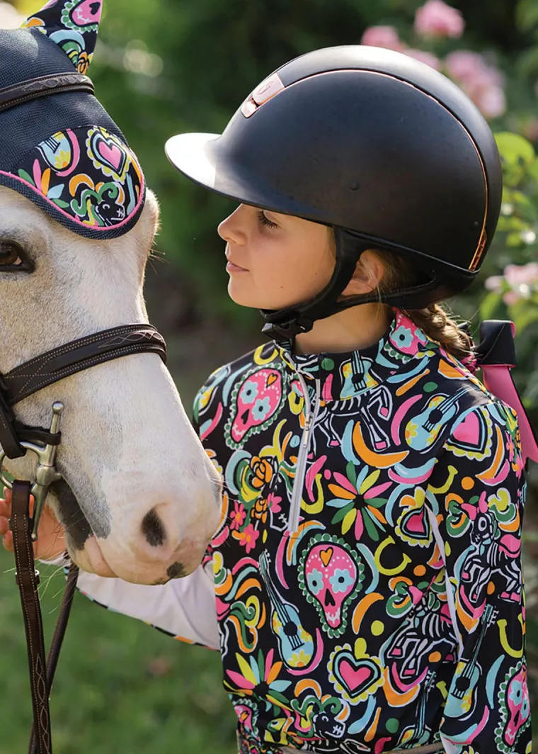 belle-bow-equestrian-children-KfOqOSRF-0.webp Best BELLE AND BOW EQSTRN Belle & Bow Equestrian Children’s Long Sleeve Sun Shirt Dia Los Muertos