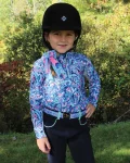 Hot BELLE AND BOW EQSTRN Belle & Bow Equestrian Girls’ Long Sleeve Sun Shirt