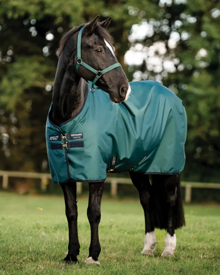 cFNTgZTD_0.webp Clearance HORSEWARE ® Ireland Amigo® Ripstop 900D 50 Gram Fleece Lined Standard Neck Turnout