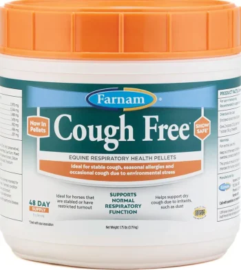 Best ANIMAL HEALTH INT Farnam® Cough Free® Equine Respiratory Health Pellets
