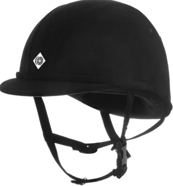 Outlet CHARLES OWEN JR8 Plus Round Fit Helmet Black/Black