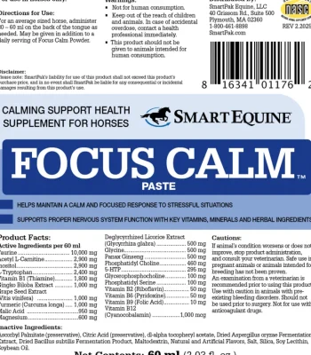 Fashion SMARTEQUINE ™ Focus Calm Paste NA
