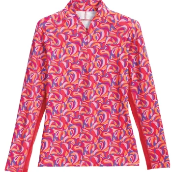 Online KIRSCH CoolBlast® 100 Ladies’  Asti Long Sleeve Print Shirt Vivid Print
