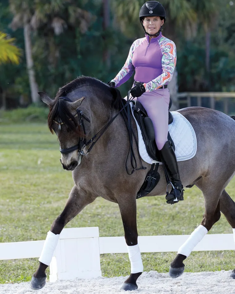 coolblast-100-ladies-labelle-p-RTxShAUW-5.webp Discount KIRSCH CoolBlast® 100 Ladies’ LaBelle Print Long Sleeve Shirt