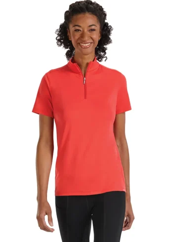 New KIRSCH CoolBlast® 100 Ladies’ Leslie Short Sleeve Sun Shirt