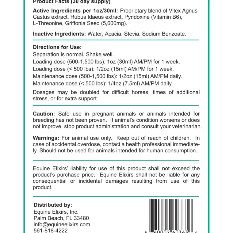 ctatDIRd_2.webp New EQUINE ELIXIRS INC Equine Elixir Positude®