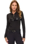 New DANCING EQUESTRIAN Ladies’ "Ride" Long-Sleeve Base Layer Shirt