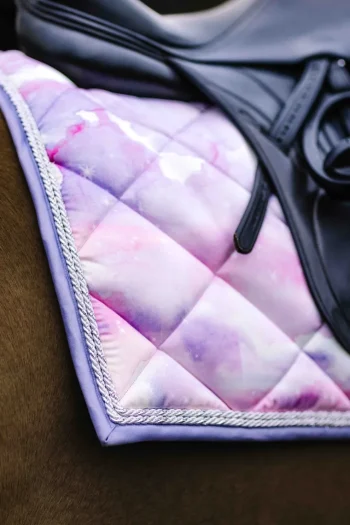 Hot JPC EQUESTRIAN Dapplebay Haze Dressage Saddle Pad Lavender
