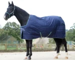 Clearance TOKLAT ORIGINALS Bucas Quilt Heavyweight Stable Blanket with Stay-Dry Lining - 300 grams Navy