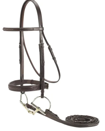 Outlet HARMOHN KRAFT DS Classic Derby Bridle Oakbark