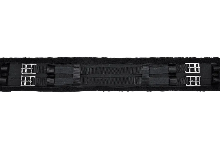 ds-fleece-dressage-girth-GMMWPpCI-0.webp Discount KING YOUNG DS Fleece Dressage Girth Black