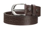 New SAVI GLOBAL FASHION DS Ladies’ Bit-by-Bit™ Embossed Leather Belt