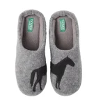 Sale NESTER HOSIERY LLC DS Ladies’ Horsing Around Slippers Grey