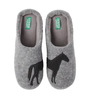 Sale NESTER HOSIERY LLC DS Ladies’ Horsing Around Slippers Grey