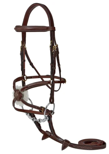 New KENTUCKY HORSEWEAR Dy'on® Figure-8 Bridle Brown