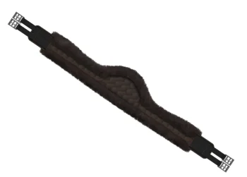 Best WORLD EQUSTRN BRNDS E.A. Mattes Asymmetric Long Girth With Detachable Cover Brown