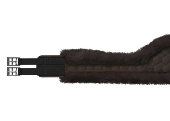 Best WORLD EQUSTRN BRNDS E.A. Mattes Asymmetric Long Girth With Detachable Cover Brown