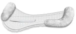 Hot WORLD EQUSTRN BRNDS E.A. Mattes Platinum EWWA Sheepskin All-Purpose Half Pad With Rear Trim
