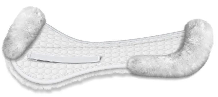 ea-mattes-platinum-ewwa-sheeps-Drtmcapw-0.webp Hot WORLD EQUSTRN BRNDS E.A. Mattes Platinum EWWA Sheepskin All-Purpose Half Pad With Rear Trim