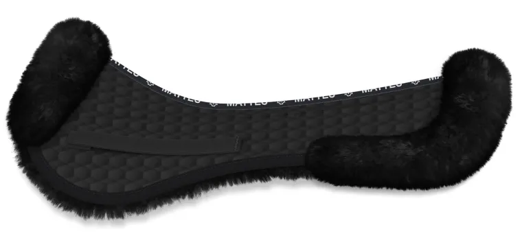 ea-mattes-platinum-ewwa-sheeps-Drtmcapw-1.webp Hot WORLD EQUSTRN BRNDS E.A. Mattes Platinum EWWA Sheepskin All-Purpose Half Pad With Rear Trim