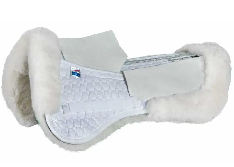 ea-mattes-pm-all-purpose-corre-eSreGhVF-0.webp Outlet WORLD EQUSTRN BRNDS E.A. Mattes PM All-Purpose Correction Half Pad With Sheepskin Panels & Rear Trim
