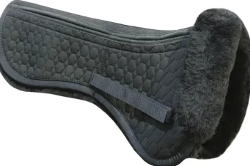 Online WORLD EQUSTRN BRNDS E.A. Mattes Sheepskin Correction Dressage Half Pad