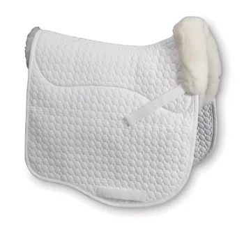 Discount WORLD EQUSTRN BRNDS E.A. Mattes Dressage EuroFit Pad With Bare Flaps