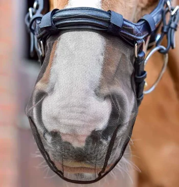 Online WORLD EQUSTRN BRNDS Equilibrium Net Relief Muzzle Net for Horseware® Micklem® Bridle Black