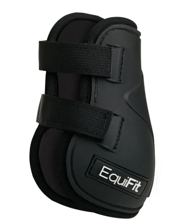 Best EQUIFIT ® Prolete Hind Performance Boots, Elastic Straps Black