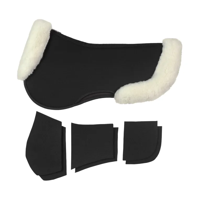 equifit-ultrawool-thin-impacte-mEXylPGh-1.webp Online EQUIFIT ® UltraWool™ Thin ImpacTeq® Half Pad With Shims