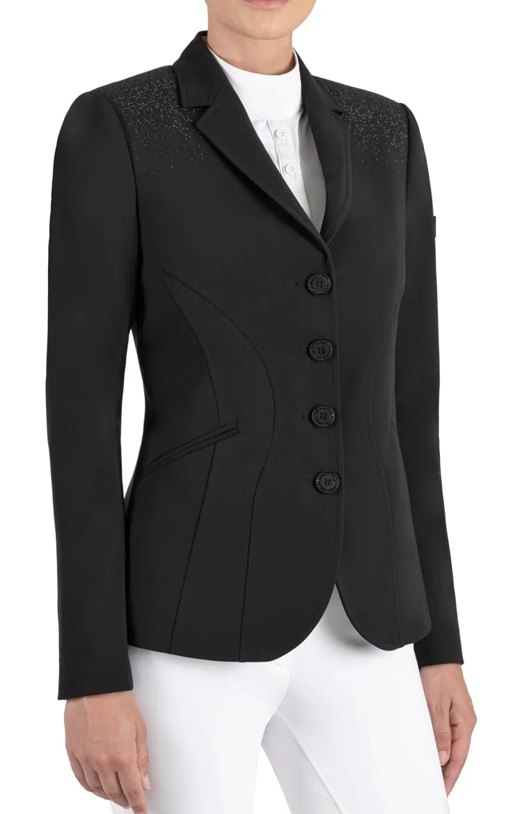 equiline-ladies-grimmy-competi-CBBIasMg-0.webp Sale EQUILINE AMERICA Equiline Ladies’ Grimmy Competition Coat Black
