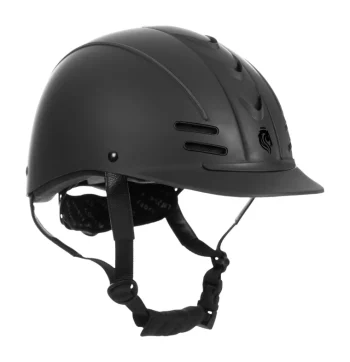 Best EQUINAVIA Gardian Riding Helmet Black
