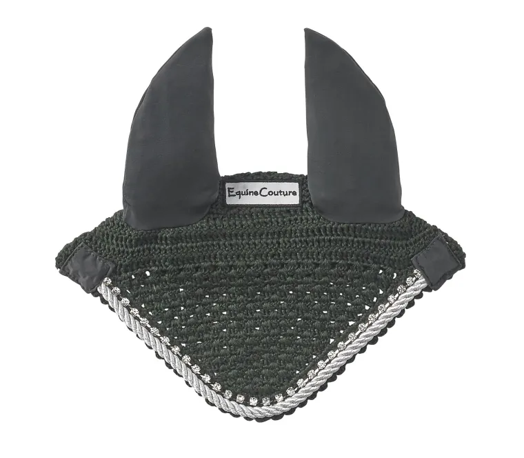equine-couture-fly-bonnet-with-LcQSybJI-5.webp Sale JPC EQUESTRIAN Equine Couture™ Fly Bonnet With Piping And Crystals