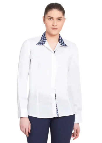 Sale JPC EQUESTRIAN Equine Couture™ Ladies' Isabel Coolmax® Long Sleeve Show Shirt