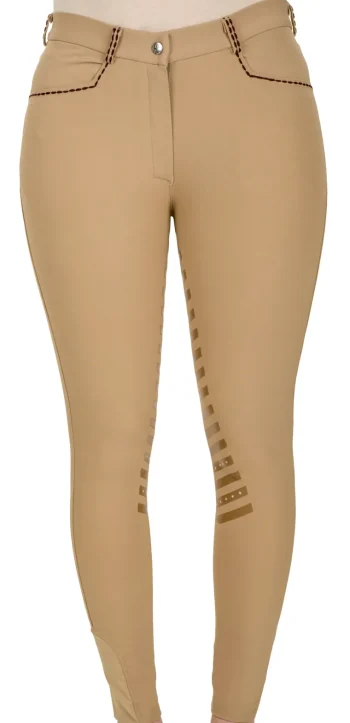 Best JPC EQUESTRIAN Equine Couture™ Ladies’ Nora Extended Knee-Patch Breech