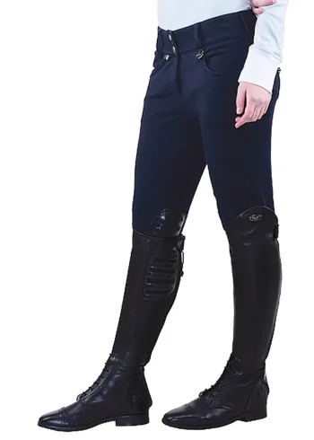 Online JPC EQUESTRIAN Equine Couture™ Ladies' Sophie Silicone Knee-Patch Breech