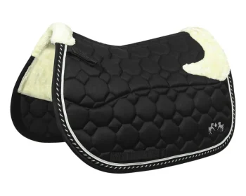 Fashion JPC EQUESTRIAN Equine Couture™ Luxe All-Purpose Pad With Faux-Mink Fur