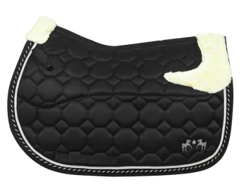 Fashion JPC EQUESTRIAN Equine Couture™ Luxe All-Purpose Pad With Faux-Mink Fur