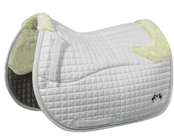 Best JPC EQUESTRIAN Equine Couture™ Regal All-Purpose Pad With Faux-Mink Fur & Coolmax® Lining