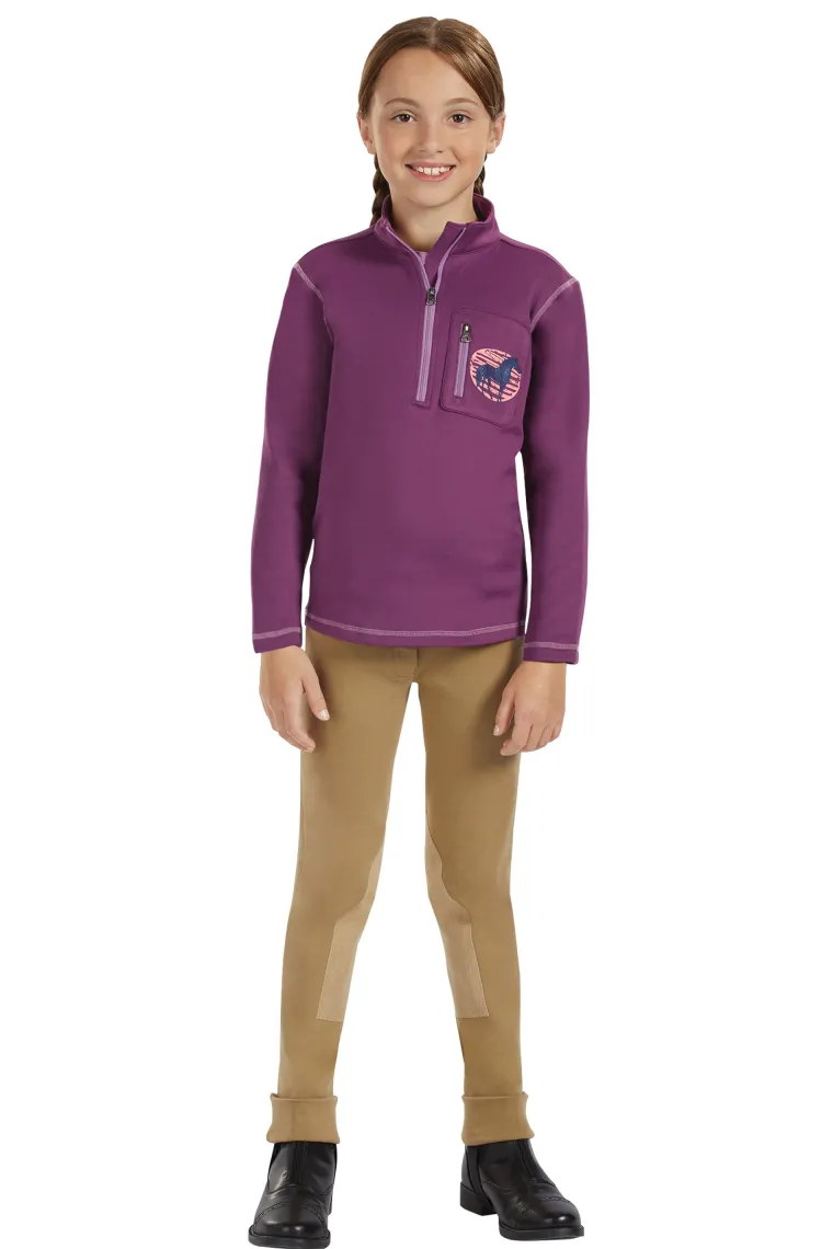 equistar-kids-half-zip-fleece-TRLyeyqX-1.webp Sale ERS EquiStar™ Kids’ Half-Zip Fleece Pullover