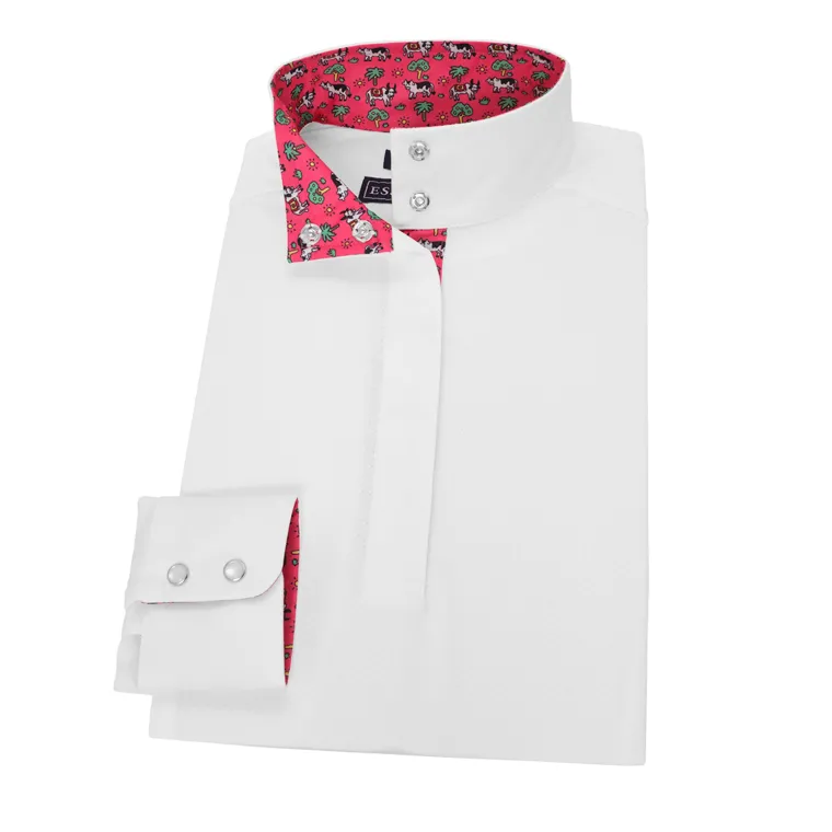 essex-classics-ladies-talent-y-rslRhiAt-0.webp Hot ESSEX CLASSICS Ladies’ Talent Yarn® Straight Collar Long Sleeve Show Shirt