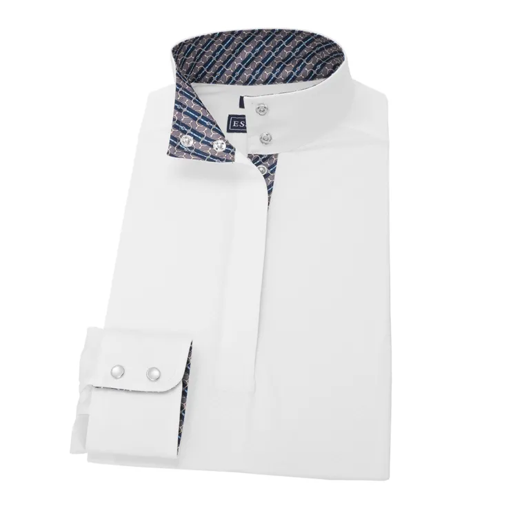 essex-classics-ladies-talent-y-rslRhiAt-14.webp Hot ESSEX CLASSICS Ladies’ Talent Yarn® Straight Collar Long Sleeve Show Shirt